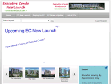 Tablet Screenshot of ecnewlaunch.com